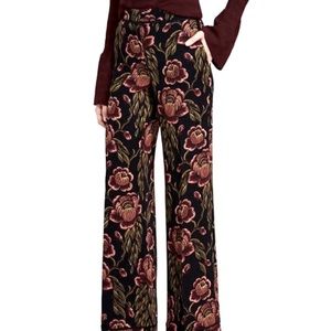 Ann Taylor Floral Trouser